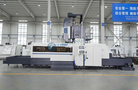 Vente directe usine Nouveau centre d'usinage CNC à 5 axes de type portique avec commande FANUC, haute précision, pour usinage intensif