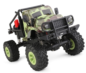 Wltoys 184021 1:18 Mini RC Car 2.4G With LED Lights 4WD Off-Road Electric Crawler Vehicle <b>Remote</b> <b>Control</b> Truck <b>Toy</b> - Product Image 6