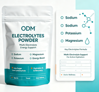 ODM Chaque portion contient plusieurs électrolytes, y compris du sodium, du potassium, du magnésium, fournissant de l'énergie, faible en sucre et en glucides.
