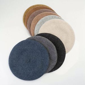 Chapeau en laine pour femme et homme, style britannique, décontracté, pour l'automne et l'hiver, classique, béret, chaud pour l'extérieur - Product Image 1