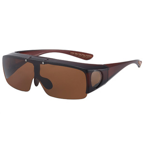 Commercio all'ingrosso top flip up occhiali da sole per gli uomini e le donne di colore che cambia lente di giorno e visione notturna di guida occhiali da sole polarizzati occhiali - Product Image 6