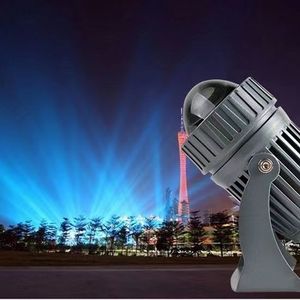 Proiettore a <span class=keywords><strong>LED</strong></span> a fascio stretto 10W per uso esterno IP65 Rating impermeabile in alluminio per hotel giardini COB Chip per colonne romane - Product Image 5