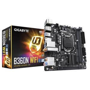 Gigabyte B360N Wifi <span class=keywords><strong>ITX</strong></span> chơi game sử dụng Bo mạch chủ với Intel B360 Chipset LGA <span class=keywords><strong>1151</strong></span> Ổ cắm hỗ trợ 8th 9th Core Bộ vi xử lý - Product Image 1