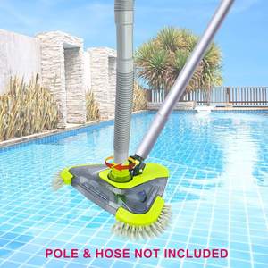 Accessoires de <span class=keywords><strong>piscine</strong></span> Brosse de sol de nettoyage de <span class=keywords><strong>piscine</strong></span> sous-marine et <span class=keywords><strong>tête</strong></span> d'<span class=keywords><strong>aspirateur</strong></span> de <span class=keywords><strong>piscine</strong></span> triangulaire - Product Image 5