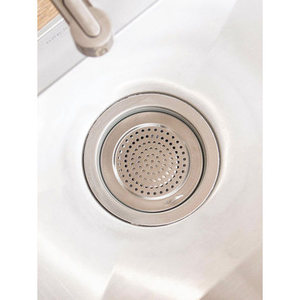Filet de vidange d'évier de type plat japonais pour éviers de cuisine - Product Image 1