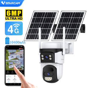 กล้องวงจรปิด AG621DR 6MP 4G พลังงานแสงอาทิตย์ แบตเตอรี่ 10400mAh แผงโซลาร์คู่ 7W กล้อง PTZ ภายนอกอาคาร ตรวจจับมนุษย์ บันทึก 24 ชม. - Product Image 1