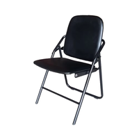 Vente en gros de chaise pliante de banquet portable personnalisé en fer moderne pour hôtel, loisirs, repas en plein air, utilisation pour l'école hospitalière