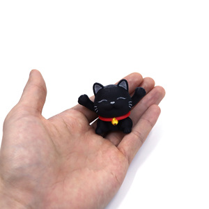 Jouet télescopique pour chat imprimé en 3D, modèle compact et mobile, décoration du Nouvel An chinois, cadeau pour la maison - Product Image 2