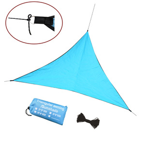 Outdoor Sunshade Awning Triangular Canopy 3M 4M 6M Water Repellent Oxford Cloth Aluminum Pole <b>Single</b> <b>Tent</b> Sun Shelter - Product Image 4