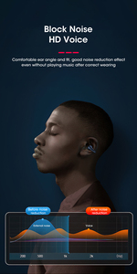 Audífonos de Conducción Ósea Tipo Pendiente con Pantalla Digital Inalámbrica Auriculares Deportivos HIFI para Teléfonos - Product Image 6