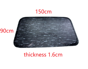 Tapis de chaise en cuir PU imperméable et anti-fatigue de style moderne pour salon de <span class=keywords><strong>coiffure</strong></span>, hôtel, école, soulage <span class=keywords><strong>la</strong></span> pression des pieds, durable - Product Image 4