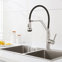 Frud — robinet mitigeur de cuisine à levier unique, nouveauté, flexibles, amovibles, pliables, en acier inoxydable