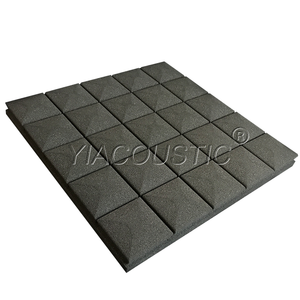 Panneau acoustique en mousse de polyuréthane Yiacoustic au design moderne 500x500x50mm, imperméable et ignifuge pour l'<span class=keywords><strong>insonorisation</strong></span> des studios et appartements - Product Image 3