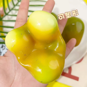 Jouet créatif en forme de mangue à presser - Changeant de couleur, mignon, amusant, à récupération lente, anti-stress - Product Image 5