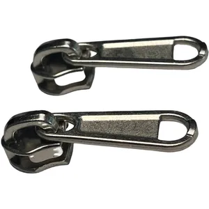 Materilals silver tone or customized color zip pull Slider 5#,Zipper Puller Size Width 10mm Length 30mm