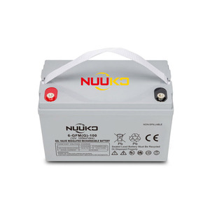 Batterie GEL NUUKO de haute qualité 12V 150Ah 200Ah 250Ah pour système solaire, batterie au plomb à décharge profonde, Chine - Product Image 4
