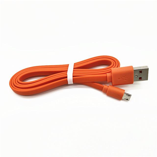 Micro 5 P to Usb 2.0 Flat USB Phone Data Cable Micro-USB Charging Data Cable for Android Phone