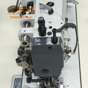 Macchina da Cucire Lineare Punto Annodato a Trazione Diretta Integrata 220/110V Trasporto Superiore e Inferiore Automatico con Rasafilo Computerizzato - Product Image 4