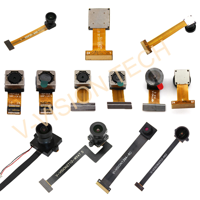 VVISION Wide lens 220degree fov 4K camera module MIPI camera sensor module IMX377 IMX477 IMX117 for iris recognition