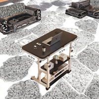Escritorio Móvil Moderno Chaofu SH-1038, Escritorio de Madera Convertible de MDF con Ruedas para Estudiantes, Elevación Fácil de Mover