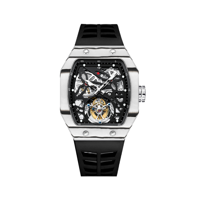 OEM Mens Luxury RM Style Luminous Mechanical Watch New Arrival Custom Logo Waterproof Sports Tourbillon Watches
