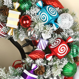 Novas chegadas Decoração Do Jardim Decorações De Natal Árvore De Natal Pendurado Doces De Natal Ornamentos - Product Image 3