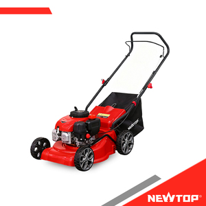 Tondeuse à gazon industrielle à poussée manuelle avec moteur haute puissance 3.0HP et sac de ramassage en nylon de 45L pour l'aménagement paysager professionnel - Product Image 1