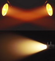 Étanche IP65 300W Cob Led Surface Light Wash Zoom Blanc Chaud Blanc 2in1 Led Spotlight pour une utilisation en extérieur