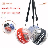 Ballon de force lumineux pour poignet, entraîneur de poignet multifonctionnel à démarrage automatique en PC pour exercices de préhension et renforcement musculaire