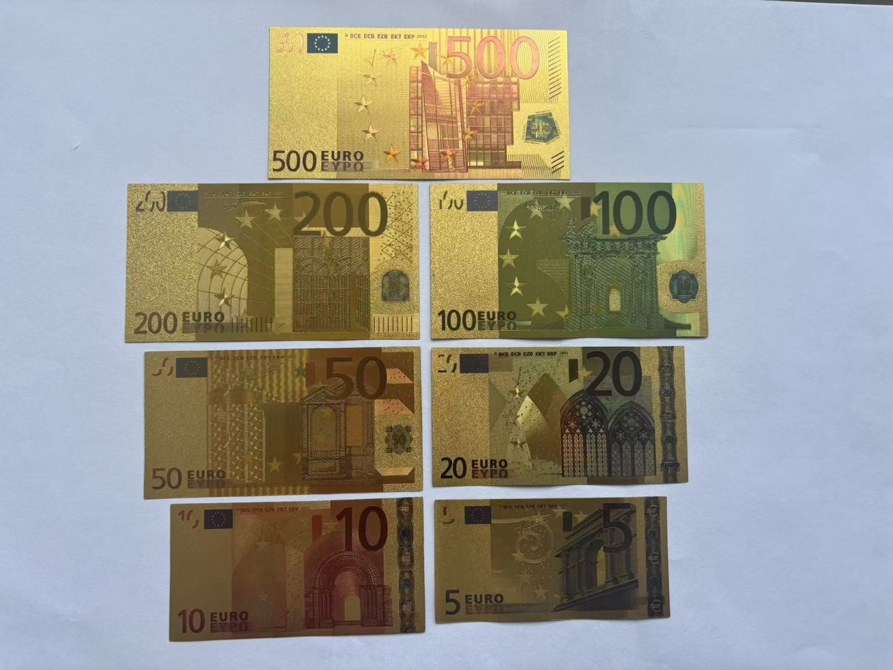 Or-7 pièces