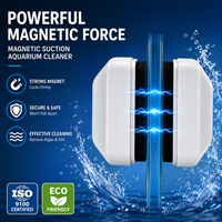 Nettoyeur magnétique pour mini aquarium, conception personnalisée, fabricant, vente en gros, OEM/ODM, respectueux de l'environnement