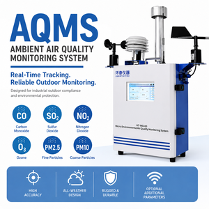 ระบบตรวจสอบคุณภาพอากาศแวดล้อม aqms | การติดตามมลพิษและการตรวจสอบด้านสิ่งแวดล้อมด้วย RS485 4-20mA CE PM2.5 PM10ช้อนชา - Product Image 3