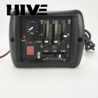 HIVE Micro Piezo pour Guitare Acoustique avec Égaliseur 3 Bandes (Bas/Moyen/Haut) et Préampli, pour Guitare Folk, avec Contrôle de 12 dB