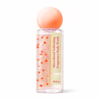 Gel Douche Parfumé Longue Durée Éclaircissant aux Gouttes d'Huile Microcapsulée d'Amande, Marque Privée OEM