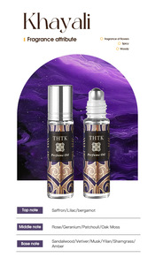Parfum en roll-on 10g, brume parfumée naturelle aux huiles essentielles, parfum arabe frais et longue durée pour femmes et hommes - Product Image 5