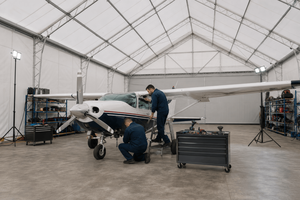Tente multifonctionnelle à grande portée en aluminium et PVC pour hangar d'avions, hall d'exposition et entrepôt industriel - Product Image 3