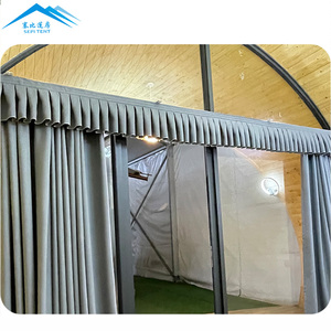 Tùy Chỉnh Mùa Đông Hình Dạng Vỏ Lều Glamping Khách Sạn Lều Cho Khu Nghỉ Mát - Product Image 6