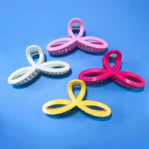 Pinza de pelo minimalista moderna, pinza de pelo para mujer, pinza para peinado recogido, nueva pinza de pelo colorida, pinza de pelo de estilo simple. - Product Image 1