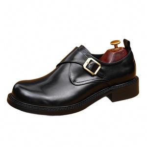 Zapatos de Vestir de Cuero Vacuno Genuino para Hombre, Estilo Brogue, Diseño Británico, para Oficina, Bodas y Eventos Formales - Product Image 3