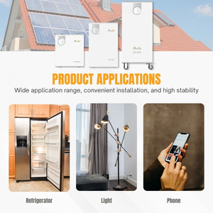 Système de stockage d'énergie solaire résidentiel 51,2 V 5 kWh 10 kWh 16 kWh avec batterie et moniteur - Product Image 3