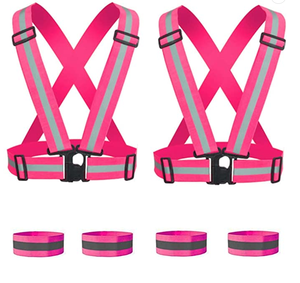 Ebike — <span class=keywords><strong>gilet</strong></span> de sécurité réfléchissant, <span class=keywords><strong>gilet</strong></span> de course, réglable à haute visibilité et de sécurité, pour la course à pied, le jogging et les exercices - Product Image 3