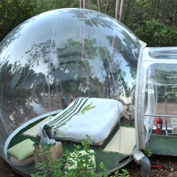Dôme à bulles publicitaire gonflable en PVC pour extérieur, multi-couleurs, 10-12 pieds, imprimé UV, vente chaude, fabriqué en Chine