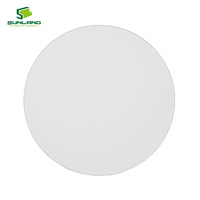 Table de restaurant en HPL commercial, surface compacte, résistante aux intempéries, écologique, mobilier de jardin pour café, hôtel, extérieur