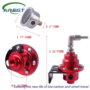 อุปกรณ์ปรับแต่งรถยนต์แบบข้ามพรมแดนวาล์วควบคุมแรงดันน้ำมันเชื้อเพลิงเทอร์โบชาร์จเจอร์พร้อมมิเตอร์แบบโทเมอิ - Product Image 3