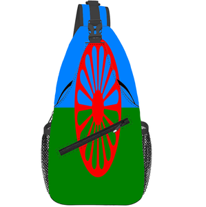 Bolso Bandolera de la Nación Mapuche con Logotipo Personalizado, Bolso Bandolera Cruzado de Pecho, Mochila de Viaje, Bolso de Pecho - Product Image 6