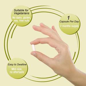 OEM/ODM प्री + प्रोबायोटिक्स कैप्सूल - 300 बिलियन सीएफयू, 22 स्ट्रेन प्रोबायोटिक्स दैनिक प्रोबायोटिक्स पाचन स्वास्थ्य के लिए, इम्यून कॉन्स्टिपा - Product Image 2
