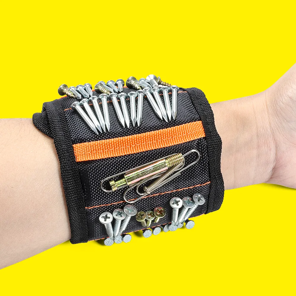 Magnetic Tool Holder Wristband Magnetic Wristband For Holding Screws