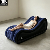 Canapé gonflable pour couples, chaise longue multifonctionnelle, support pour positions intimes dans la chambre, meubles pour le plaisir intime