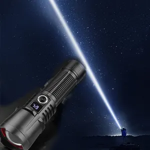 2000 lúmenes xhp160 30W Wick LED linterna de alta potencia TorchLighting distancia 1500M impermeable táctico caza luces linternas