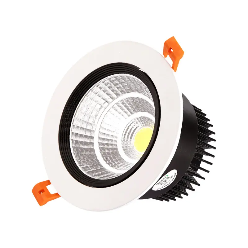 밝기 조절이 가능한 COB LED 통 25W 30W AC110V-220V 알루미늄 Led 천장 조명 5W 7W 9W 12W 18W 스포트 라이트 홈 조명